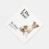 Serviette En Papier Moi Aussi ! Jack Russel Terrier chien animal (Coin)