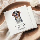 Serviette En Papier Moi Aussi ! Mariage de chien Sarabi