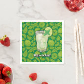 Serviette En Papier Mojito (En situation)