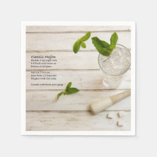 Serviette En Papier Mojito classique