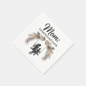 Serviette En Papier Mom Loved Beyond Words (Coin)