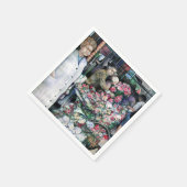 Serviette En Papier Moment magique sur le marché Misloc (Coin)