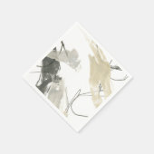 Serviette En Papier Moment monochrome (Coin)