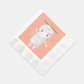 Serviette En Papier Momie d'Halloween (Coin)