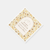 Serviette En Papier Mommy to Bee Honeycomb Baby Shower (Coin)