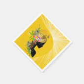 Serviette En Papier Mon Casquette Ascot (Coin)