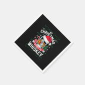 Serviette En Papier Mon Esprit de Noël est Whiskey laide doux Noël P (Coin)