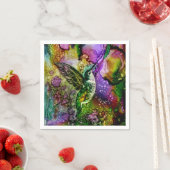 Serviette En Papier Mon Petit Colibri (En situation)