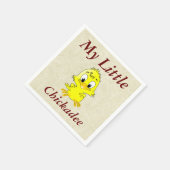Serviette En Papier Mon petit papier de poulet Napkin (Coin)