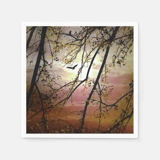 Serviette En Papier Mon temps pour voler (Devant)