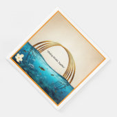 Serviette En Papier "Monde de la joie" (Coin)