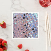 Serviette En Papier Monde Disco Ball Mirco super (En situation)