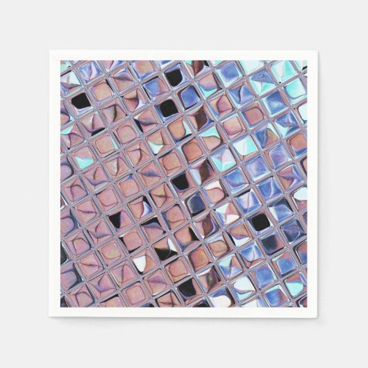 Serviette En Papier Monde Disco Ball Mirco super (Devant)