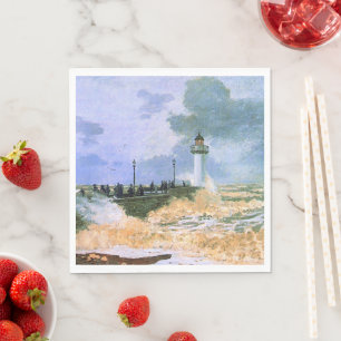 Serviette En Papier Monet - La Jetée du Havre,
