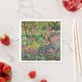 Serviette En Papier Monet - Le jardin d'Iris à Giverny (En situation)