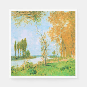 Serviette En Papier Monet - Le Printemps à Argenteuil,