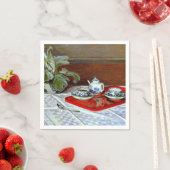 Serviette En Papier Monet : Le Tea Set, (En situation)