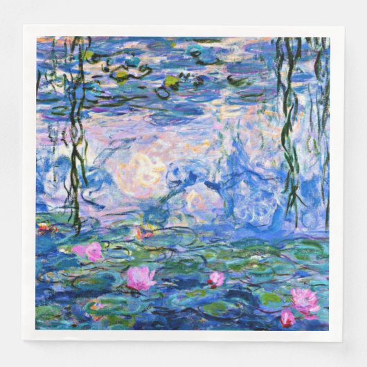 Serviette En Papier Monet - Lys d'eau, 1919 (Devant)