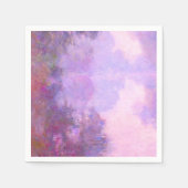 Serviette En Papier Monet - Misty Morning sur la Seine (Devant)