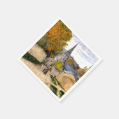 Serviette En Papier Monet - Rue Saint-Adresse (Coin)