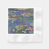 Serviette En Papier Monet Water Lilies Chef-d'oeuvre Peinture (Devant)