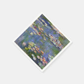 Serviette En Papier Monet Water Lilies Fine Art (1916) (Coin)