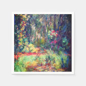 Serviette En Papier Monet Water Lily Pond (Devant)