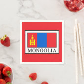Serviette En Papier Mongolie (En situation)