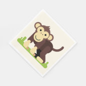 Serviette En Papier Monkey (Coin)