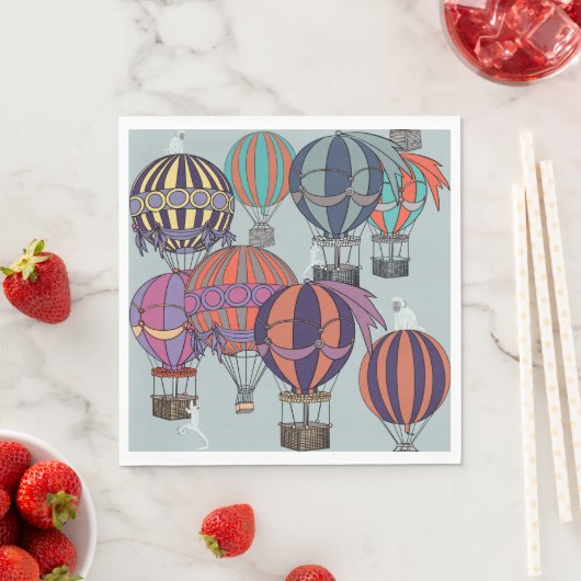 Serviette En Papier Monkey Business (En situation)