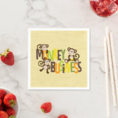 Serviette En Papier Monkey Business (En situation)