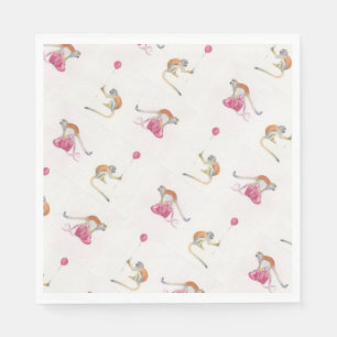 Serviette En Papier Monkey Party Birthday - Servetten