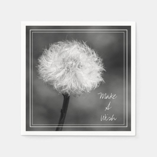 Serviette En Papier Monochromatique faire un chandelier de souhaits pa (Devant)