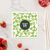 Serviette En Papier Monogram St. Patrick's Day Party Napkins (En situation)