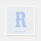 Serviette En Papier Monogramme de Wedgewood (Devant)