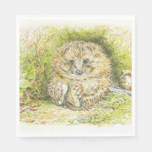 Serviette En Papier Monsieur Prickly Pin (le hérisson) (par Beatrix Po