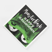 Serviette En Papier Monster Bash | Éffrayant Frankenstein Halloween Pa (Coin)