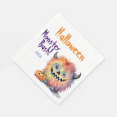 Serviette En Papier Monster Bash Halloween (Coin)