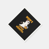 Serviette En Papier Monstre de la petite maman du Boo Funny Graphisme (Coin)