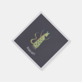 Serviette En Papier Monstres amusants (Coin)
