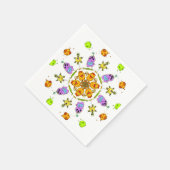 Serviette En Papier monstres mignons (Coin)