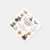 Serviette En Papier Monstres modernes Costumes d'Halloween Fête d'anni (Coin)