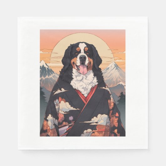 Serviette En Papier Mont Fuji (Devant)