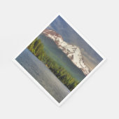 SERVIETTE EN PAPIER MONT SHASTA DU LAC SISKIYOU (Coin)