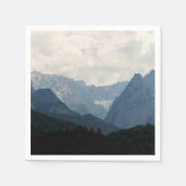 Serviette En Papier Montagnes alpines Nature Photo Pays (Devant)