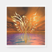 Serviette En Papier Montée de Phoenix (Devant)