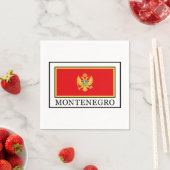 Serviette En Papier Monténégro (En situation)