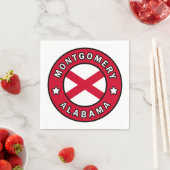 Serviette En Papier Montgomery Alabama (En situation)