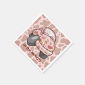 Serviette En Papier Moo Car (Coin)