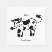 Serviette En Papier Moo Cow Thunder_Cove (Devant)